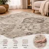 Tappeto da salotto vintage boho moderno a pelo corto Anteprima dell’immagine prodotto 5
