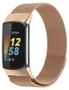 Für Fitbit Charge 6 / 5 Metall Stahl Mesh Armband mit Produktbild-Vorschau 1