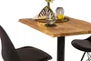 Bistrotisch Baumkante massiv 80 x 60 cm Akazie natur Produktbild-Vorschau 5