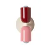 TWIN Wandleuchte E27 2-flammig, Metalllampe Rot Rosa und Produktbild-Vorschau 1