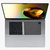 kwmobile Silikon Tastaturschutz für Apple MacBook Pro 16" Produktbild-Vorschau 2
