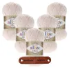 5 x ALIZE Diva 382 Powder mit Label Produktbild-Vorschau 1