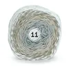 A ball of yarn with a circular label in the center. Produktbild-Vorschau