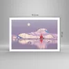 Poster - Poster ohne Rahmen - Segelschiff Mond Gletscher - Produktbild-Vorschau 4
