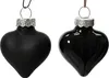 Weihnachtsanhänger Herzen Black schwarz 4 cm aus Glas - Produktbild-Vorschau 2