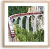 Gerahmtes Poster - Rahmen in heller Eiche - Viadukt Produktbild-Vorschau 1
