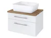 Waschtisch Handwaschplatz Badschrank Waschplatz Waschbecken Produktbild-Vorschau 2