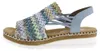 Rieker Damen Sandalette Blau/Bunt Voir les images du produit 52