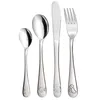 Set di posate per bambini in acciaio inox da 4 pezzi con Anteprima dell’immagine prodotto 1