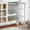 SoBuy FSB77-W Szafka kuchenna Wyspa kuchenna Komoda Kredens Podgląd zdjęcia produktu 6