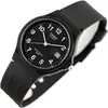 A black Casio watch on a white background. Produktbild-Vorschau