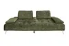 KAWOLA Sofa WIOLO Schlafsofa Daybed velvet moosgrün Produktbild-Vorschau 5