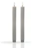 LED Stabkerzen Echtwachs grau, taupe 2 Stück, Timer & Produktbild-Vorschau 2