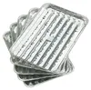 Alu-Grillpfannen 5er-Set Grillschale Grillrost Grillpfanne Produktbild-Vorschau 1