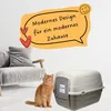 GarPet Katzenklo mit Deckel Schaufel Aktivkohlefilter - Produktbild-Vorschau 6