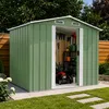 Aga Domek ogrodowy 236x174x190 cm Jasnozielony Podgląd zdjęcia produktu 5