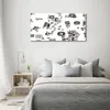Tulup Glas-Bild -140x70- Wandkunst Dekorative Wand für Produktbild-Vorschau 3