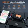Auto-Batteriemonitor 6V 12V 24V, Bluetooth 5.3, IP67, Lade-/Starttest Productafbeelding-voorbeeld
