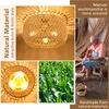 Lampade da soffitto in rattan Ø35 cm, lampada da soffitto a Anteprima dell’immagine prodotto 2