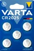 VARTA Lithium Knopfzelle "Electronics" CR2025 5er Pack Produktbild-Vorschau 5