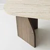 Skye Decor, Hochwertiger Couchtisch, Travertin und Walnuss, Produktbild-Vorschau 11