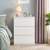Kommode mit 3 Schubladen, grifflos modern, Sideboard Produktbild-Vorschau 9