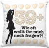 Trendation - 40. Geburtstag Frauen Deko-Kissen mit Füllung Produktbild-Vorschau 1