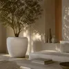 Vyveo - Vaso da fiori Liora - Argento metallizzato - 44x40 Anteprima dell’immagine prodotto 9