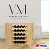 Modulares Weinregal VINCELLAR MOD | HxBxT 60x30x30cm | Produktbild-Vorschau 2