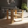 MATKAM Moderner Couchtisch 68x68 cm HOCH EX3, Hochwertiges Produktbild-Vorschau 3