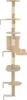 vidaXL Wandkratzbaum mit Sisal-Kratzsäulen 194 cm Beige Produktbild-Vorschau 5