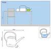LECHUZA accessori YULA annaffiatoio 1,7 litri bianco taupe Anteprima dell’immagine prodotto 27