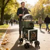 Hundebuggy Haustierwagen Haustierbuggy mit Sicherheitsgurt Produktbild-Vorschau 5