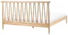 BELIANI Bett Hellbraun Kiefernholz mit Lattenrost 180x200 Produktbild-Vorschau 5