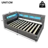 Flieks Hydraulisches Polsterbett 90x200cm mit Led, Produktbild-Vorschau 5