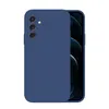 A blue phone case is shown on a white background. Produktbild-Vorschau