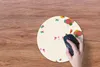 MuchoWow® Mauspad Mousepad Mädchen - Luftballons - Blumen - Produktbild-Vorschau 4