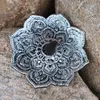 Räucherstäbchenhalter Blume Metall silber Produktbild-Vorschau 6