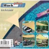 Sonnensegel Dreiecktuch 3x3x3m beige braun Produktbild-Vorschau 4