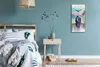 Wandbild Leinwand Bilder Wanduhr Geräuschlos 30x60 Produktbild-Vorschau 4