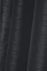 STOF | Zasłony - LINWOOD - 140x260 cm - Błyszcząca czerń - Podgląd zdjęcia produktu 3