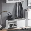 SoBuy FSR98-XL-W Výklopný botník se 2 klapkami Lavice na Náhled obrázku produktu 4