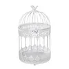 Deko-Vogelkäfig FRIDA weiß shabby chic Käfig mit Produktbild-Vorschau 1