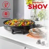 SHOV XL elektrická párty pánev 48 cm – 1500 W, víko a Náhled obrázku produktu 14