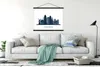 MuchoWow® Textilposter Skyline - Illustration - Amsterdam Produktbild-Vorschau 3