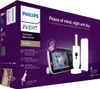 The image shows the packaging of a Philips Avent Connected Baby Monitor Premium. Produktbild-Vorschau