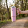 Vilde | Termohrnek - 1,2 l - 15x10x27 cm - růžový - Náhled obrázku produktu 3