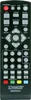 A black remote control for a SAT receiver. Náhled obrázku produktu