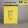 BigDean 5 Rollen Gelber Sack, Gelbe Säcke mit praktischem Produktbild-Vorschau 3