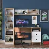 Skye Decor, HA115 - 2642, Schreibtische, Nussbaum, 120 x Produktbild-Vorschau 1